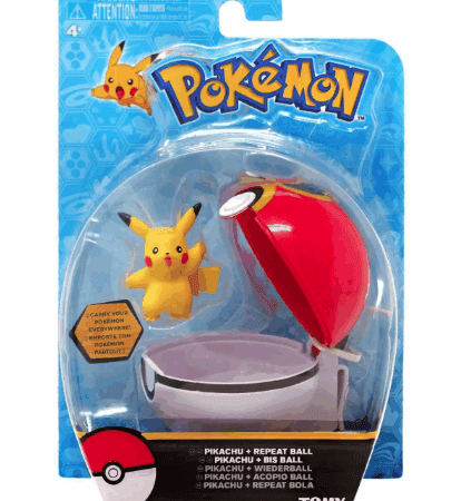 Tomy - Pikachu Repeat Ball Toy